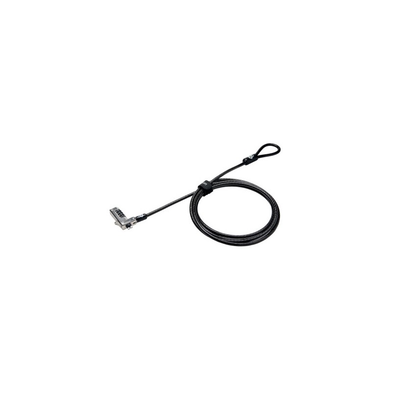 Cable de seguridad para portatil kensington nanosaver con candado slim longitud 1,8 m