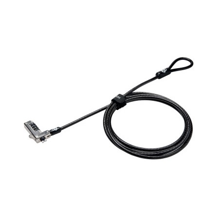 Cable de seguridad para portatil kensington nanosaver con candado slim longitud 1,8 m