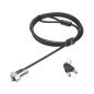 Cable de seguridad para portatil kensington nanosaver con candado longitud 1,8 m