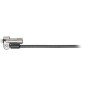 Cable de seguridad para portatil kensington nanosaver con candado longitud 1,8 m