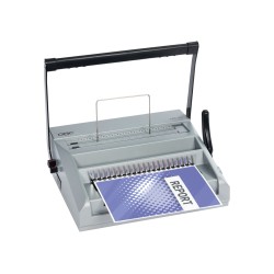 Encuadernadora para espiral gbc multibind mb20 perfora 20 hojas tamaño a4 encuaderna 500 hojas
