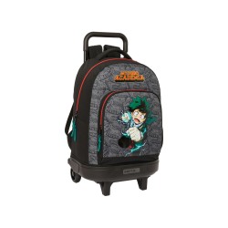 Mochila safta grande con ruedas compact extraible my hero academia 220x330x450 mm