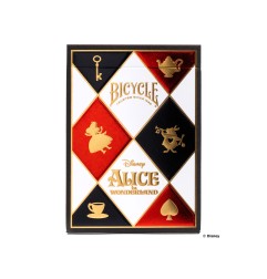 Baraja de cartas bicycle alice in wonderland