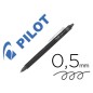 12 Unidades - Boligrafo pilot frixion point clicker borrable 0,5 mm negro