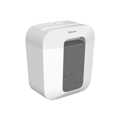 Destructora de documentos fellowes lx25 capacidad 6h seguridad p4 destruye grapas clips y tarjetas