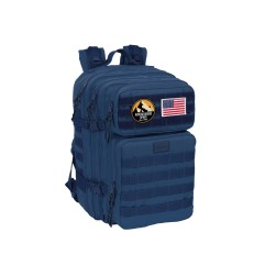Mochila safta militar portatil 15,6" basics marino 300x230x480 mm