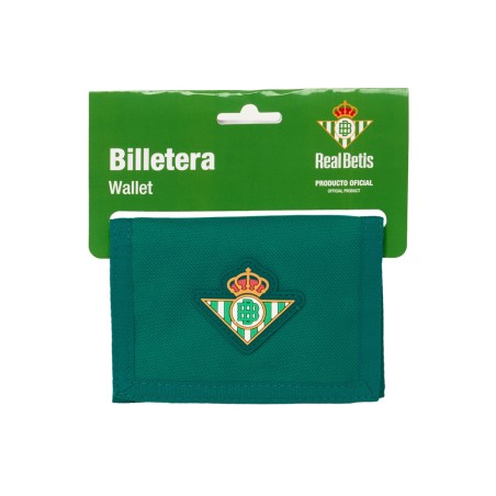 Billetera safta resistente al agua real betis 95x125x10 mm