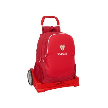 Mochila safta mod. 665 con carro evolution resistente al agua sevilla f.c. 430x320x140 mm