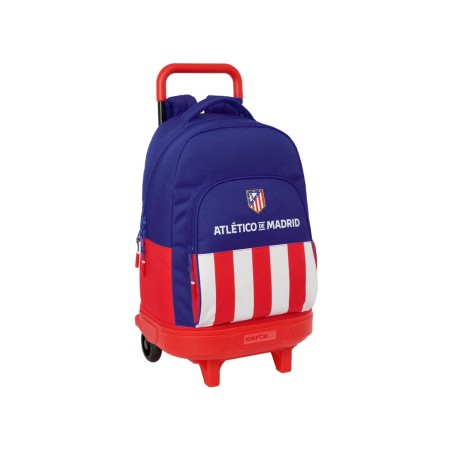 Mochila safta grande con ruedas compact extraible atletico de madrid 450x330x220 mm