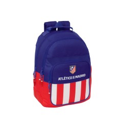 Mochila safta doble con cantoneras adaptable a carro atletico de madrid 420x320x150 mm