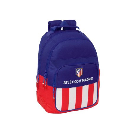 Mochila safta doble con cantoneras adaptable a carro atletico de madrid 420x320x150 mm