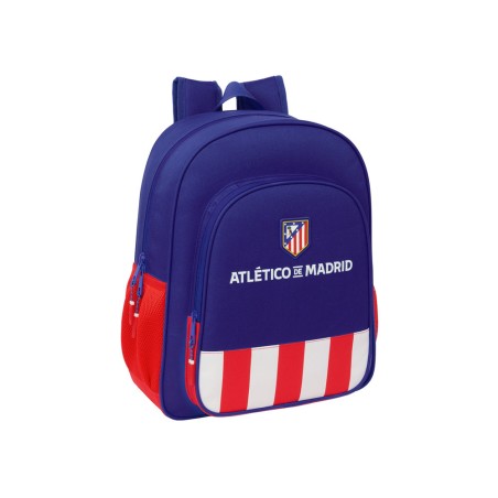 Mochila safta junior adaptable a carro atletico de madrid 380x320x120 mm