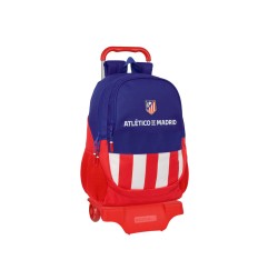 Mochila safta mod. 665 con carro 905 atletico de madrid 440x320x160 mm