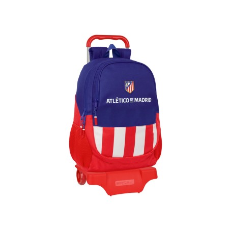 Mochila safta mod. 665 con carro 905 atletico de madrid 440x320x160 mm