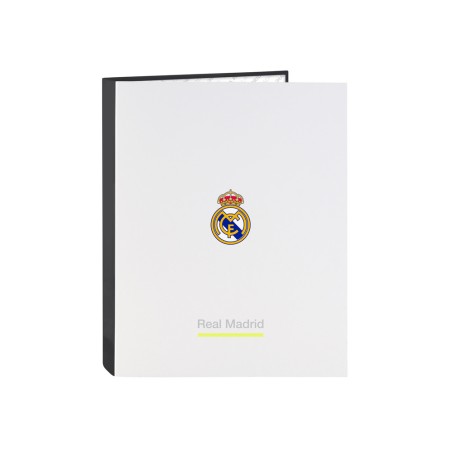 Carpeta safta 4 anillas mixtas folio carton real madrid 1 equipacion 25/26