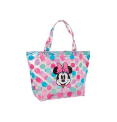 Bolsa shopping safta mickey & minnie beach 350x540x170 mm