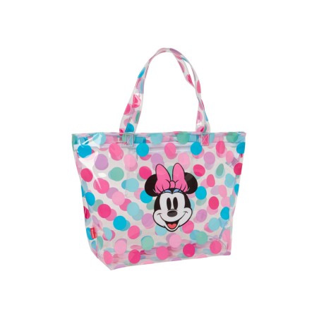Bolsa shopping safta mickey & minnie beach 350x540x170 mm