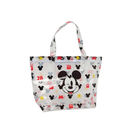Bolsa shopping safta mickey & minnie beach 350x540x170 mm