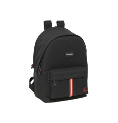 Mochila safta doble para portatil 15,6" + usb el ganso basics 440x310x180 mm