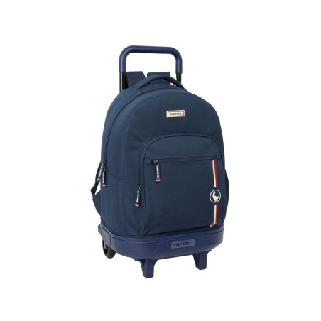 Mochila safta grande con ruedas compact extraible el ganso eclipse 450x330x220 mm