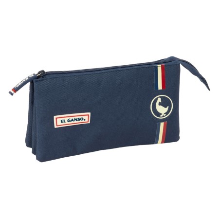 Bolso escolar portatodo safta triple el ganso eclipse 120x220x30 mm