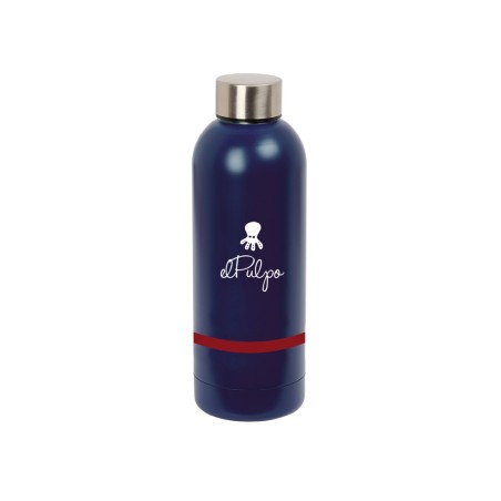 Botella termo acero inoxidable 500ml el pulpo 225x70 mm