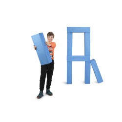 Juego de construccion amaya giga blocks 12 piezas