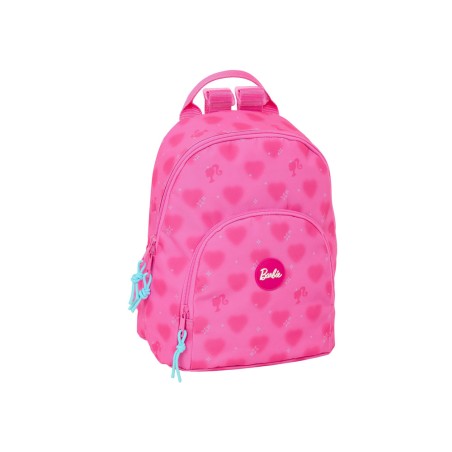 Mini mochila safta barbie corazones 300x250x130 mm