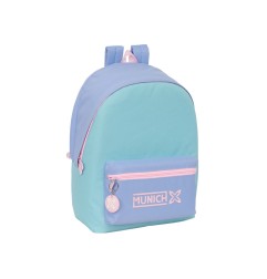 Mochila safta doble para portatil 15,6"+usb munich mellow 440x310x180 mm