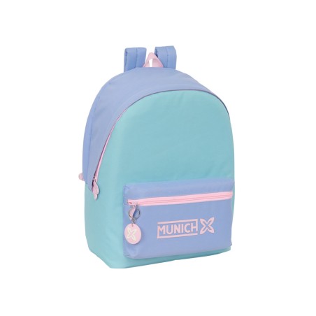 Mochila safta doble para portatil 15,6"+usb munich mellow 440x310x180 mm