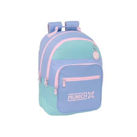 Mochila safta doble con cantoneras adaptable a carro munich mellow 420x320x150 mm
