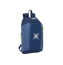 Mini mochila safta con cremallera vertical munich blue indigo 390x220x100 mm
