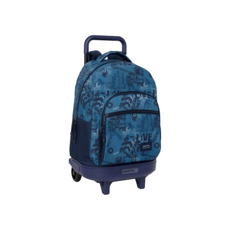 Mochila safta grande con ruedas compact extraible new edition 450x330x220 mm