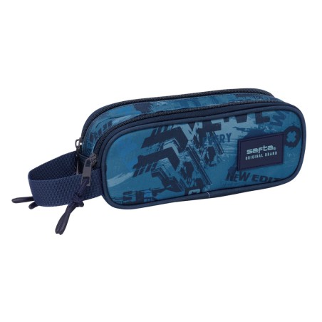 Bolso escolar portatodo safta doble new edition 80x210x60 mm
