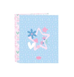 Carpeta safta 4 anillas folio carton lomo ancho blackfit8 smile