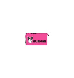 Bolso escolar portatodo safta triple kuromi 120x220x30 mm