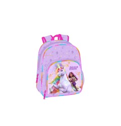 Mochila safta infantil adaptable a carro unicorn academy 340x280x100 mm