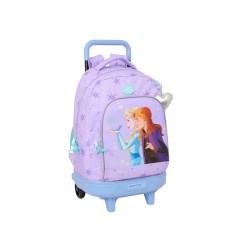 Mochila safta grande con ruedas compact extraible safta frozen spirit 450x330x220 mm