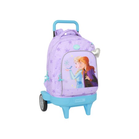 Mochila safta grande con ruedas compact evolution extraible frozen spirit 450x330x220 mm