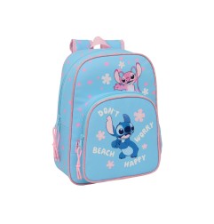 Mochila safta infantil adaptable a carro stitch happy 340x260x110 mm