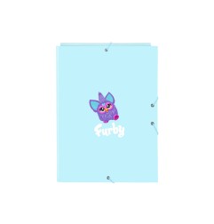 Carpeta safta gomas solapas folio carton furby