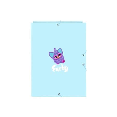 Carpeta safta gomas solapas folio carton furby