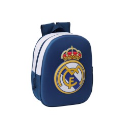 Mochila safta 3d real madrid 330x270x100 mm