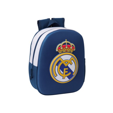 Mochila safta 3d real madrid 330x270x100 mm