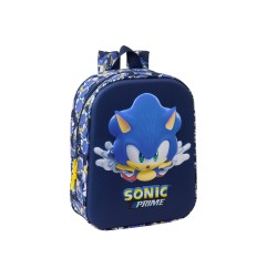 Mochila safta guarderia 3d sonic city 270x220x100 mm