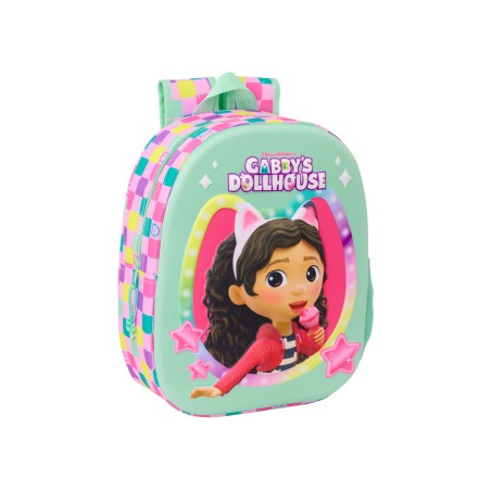 Mochila safta 3d gabby's dollhouse 330x270x100 mm