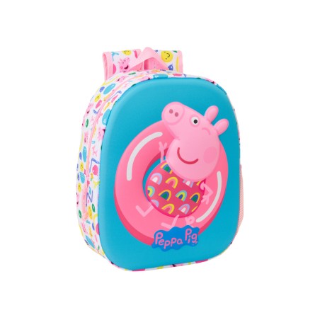Mochila safta 3d peppa pig 330x270x100 mm