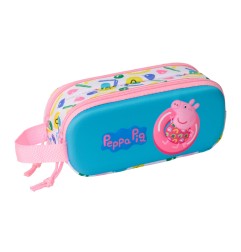 Bolso escolar portatodo safta doble 3d mochilas 3d peppa pig 80x210x60 mm