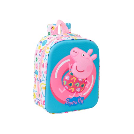 Mochila safta guarderia 3d peppa pig 270x220x100 mm