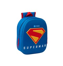 Mochila safta 3d superman 330x270x100 mm
